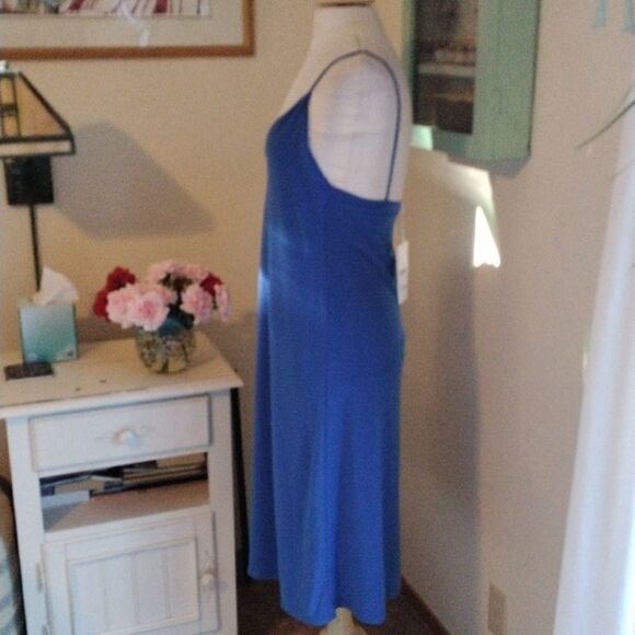 NWT Zara Blue Knit Dress - Picture 4 of 9